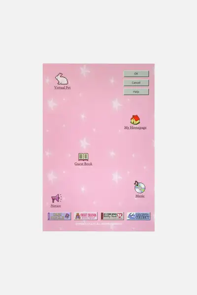 Thence スクラップブック用紙_Old Web