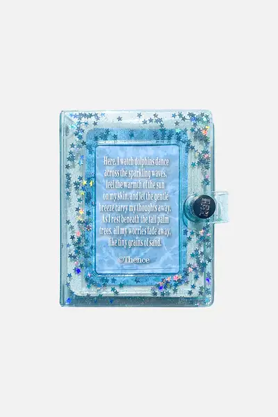 Star Glitter Collect Book_Sky Blue