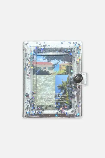 Star Glitter Collect Book_Clear