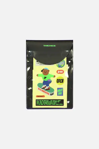 Vintage Sticker_Teddy Bear Ver.4