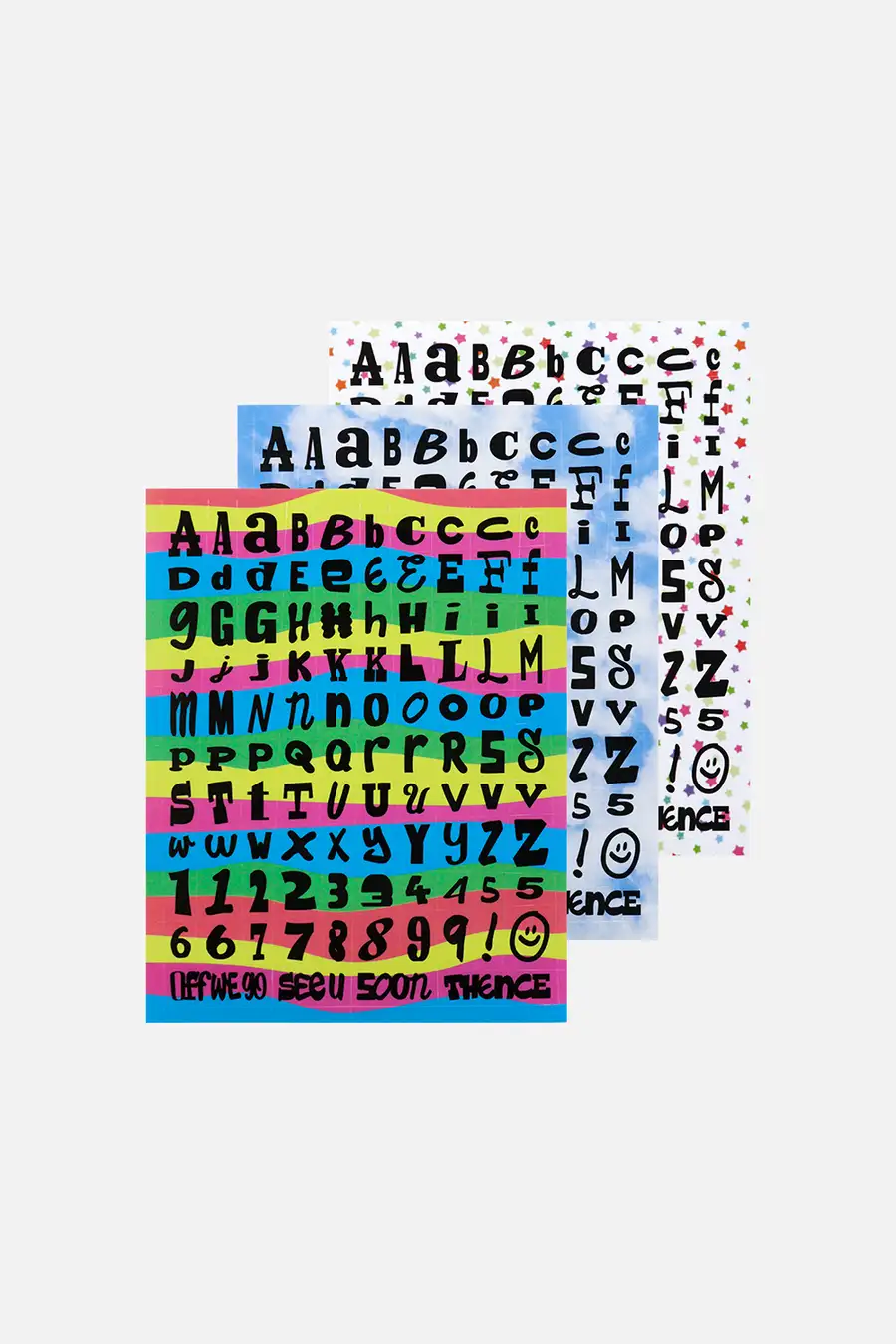 Letter Sticker Set_Ver.7