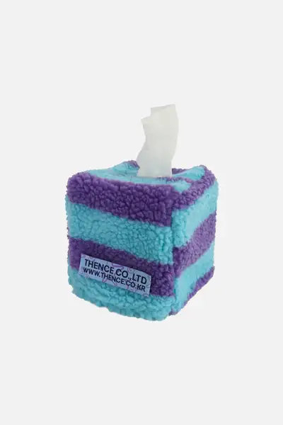 Fluffy Tissue Cover_Stripe
