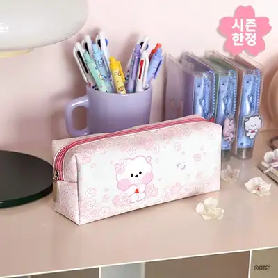 BT21 minini ペンポーチ [チェリーブロッサム]- アールジェイ(RJ)