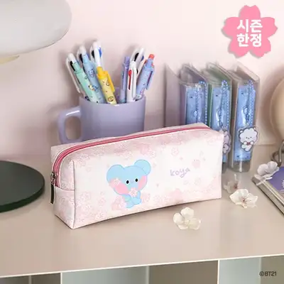 BT21 minini ペンポーチ [チェリーブラッサム]- コヤ(KOYA)