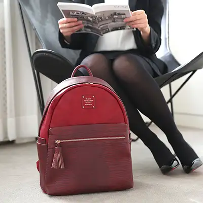 BLEND OFFICE LEATHER BACKPACK
