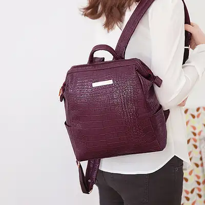 OFFICE LEATHER WIRE BACKPACK MINI_BASIC