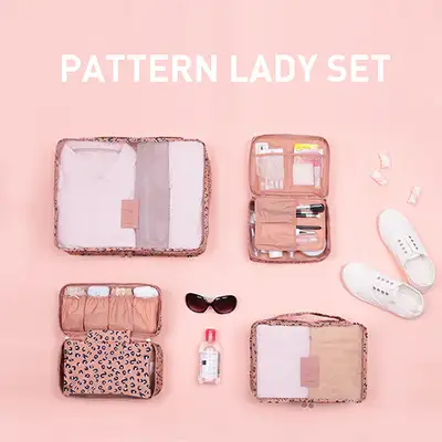 MONOPOLY PATTERN LADY SET