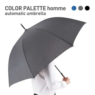 COLOR PALETTE homme Auto Open Long Umbrella