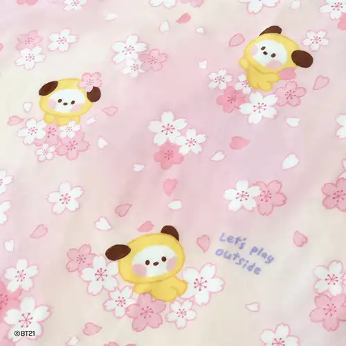 BT21ブランケット[チェリーブロッサム] - チミ(CHIMMY) — 3