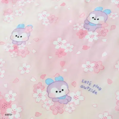 BT21 ブランケット[チェリーブロッサム] - マング(MANG)
