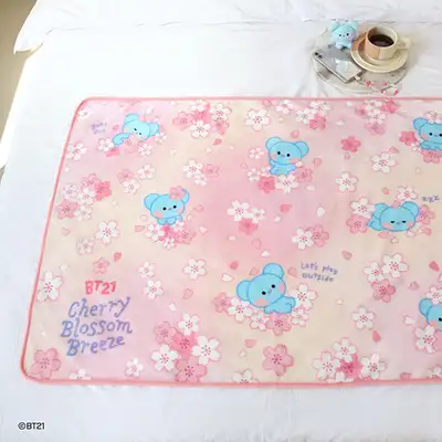 BT21 ブランケット[チェリーブロッサム]- コヤ(KOYA)