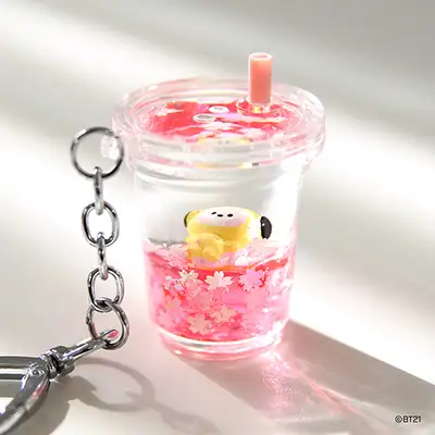 BT21 ウォーターキーリング[チェリーブロッサム] - チミ(CHIMMY)