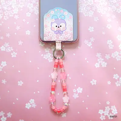 BT21フォンタグホルダー[チェリーブラッサム] - MANG(マン)