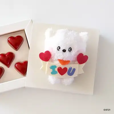 BT21 ぬいぐるみキーリング[アーアービュー] - アールジェイ(RJ)