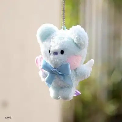 BT21 minini ぬいぐるみキーリング [エンジェル] - KOYA