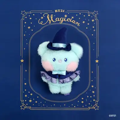 BT21 minini ぬいぐるみキーリング [魔法使いS] - KOYA