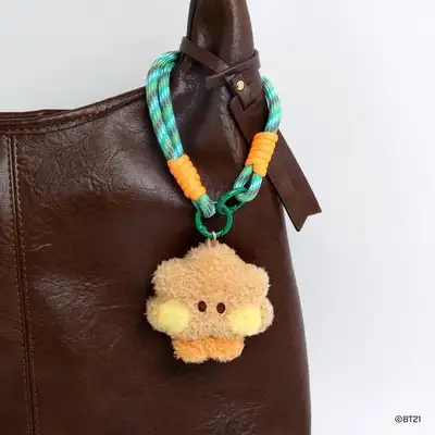 BT21 minini ぬいぐるみキーリング [ベーシック マスコット] - シュキ(SHOOKY)