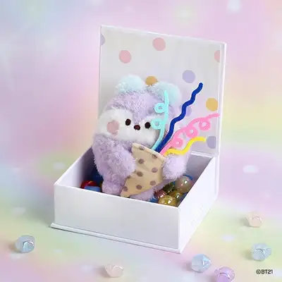 BT21 minini ぬいぐるみキーリング [サプライズ] - マン(MANG)