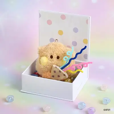 BT21 minini ぬいぐるみキーリング [サプライズ] - SHOOKY