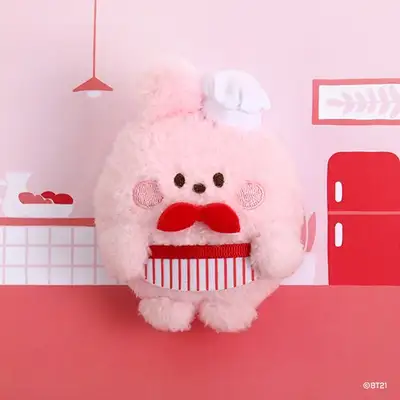 BT21 minini ぬいぐるみキーリング [シェフ] - クッキー(COOKY)