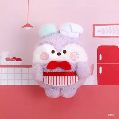 BT21 minini ぬいぐるみキーリング [シェフ] - MANG