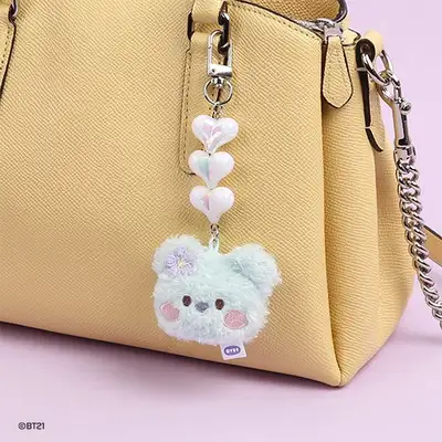 BT21 ビズ人形キーリング[フェイス]-KOYA