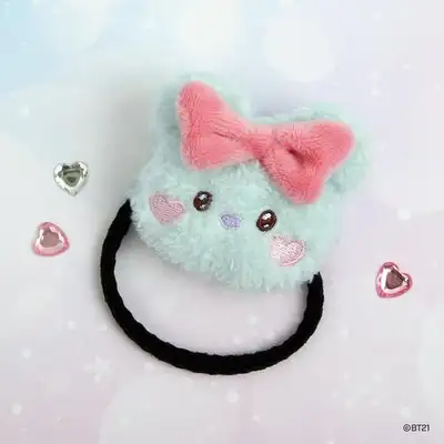 BT21 minini ぬいぐるみヘアゴム [ラブリー] - KOYA(コヤ)
