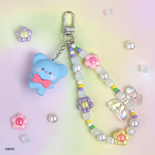 BT21 ビーズストラップキーリング[ラブリー]- コヤ(KOYA) — 1