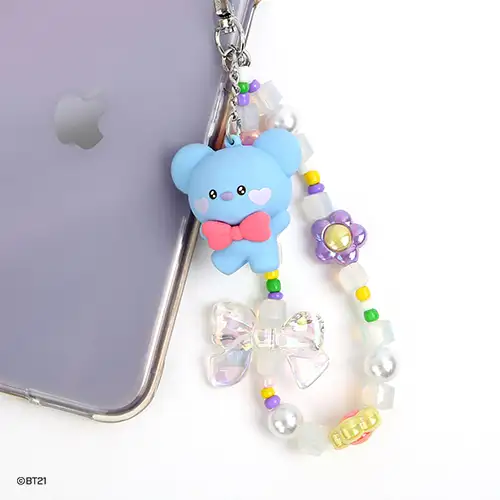 BT21 ビーズストラップキーリング[ラブリー]- コヤ(KOYA) — 3