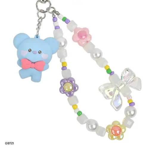 BT21 ビーズストラップキーリング[ラブリー]- コヤ(KOYA) — 4