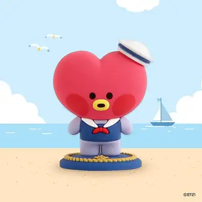 BT21 フィギュア [マリン] - タタ(TATA)