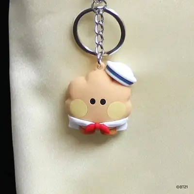 BT21 フィギュアキーリング [マリン] - シュキ(SHOOKY)