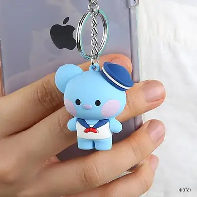 BT21 フィギュアキーリング [マリン] - KOYA