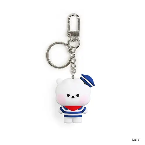 BT21 フィギュアキーリング [マリン] - RJ — 2