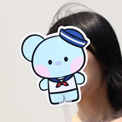 BT21 うちわ [マリン] - コヤ(KOYA)