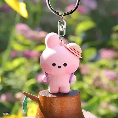 BT21 フィギュアキーリング [ピクニック] - クッキー(COOKY)