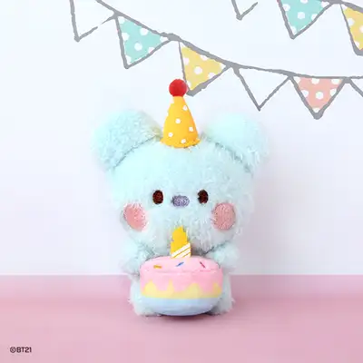 BT21ぬいぐるみキーリング [ハッピータイム] - KOYA