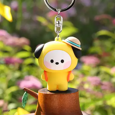 BT21 フィギュアキーリング [ピクニック] - チミー(CHIMMY)