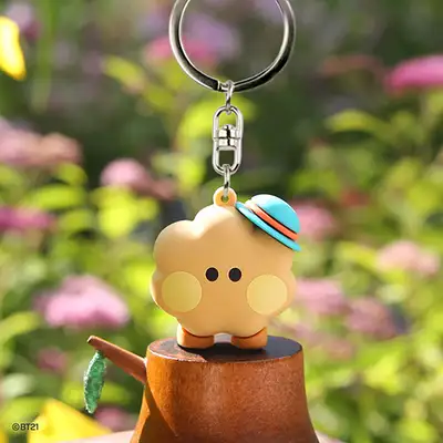 BT21フィギュアキーリング [ピクニック] - シューキ(SHOOKY)
