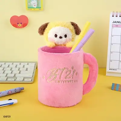 BT21 minini ぬいぐるみペン立て - チミ(CHIMMY)