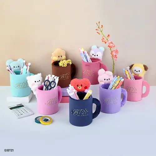BT21 minini ぬいぐるみペン立て - KOYA(コヤ) — 4