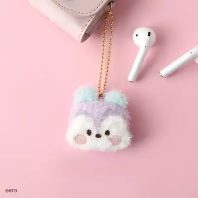 BT21 minini ぬいぐるみキーリング [フェース] - マング(MANG)