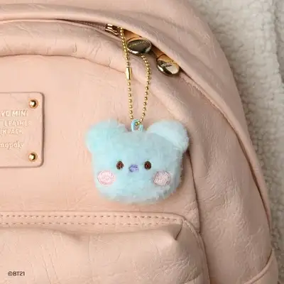 BT21 minini ぬいぐるみキーリング [フェイス] - KOYA(コヤ)