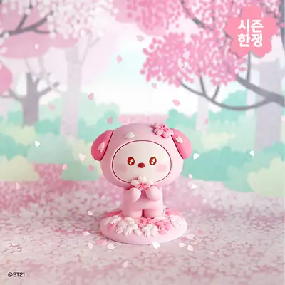 BT21 フィギュア [チェリーブロッサム] - チミー(CHIMMY)