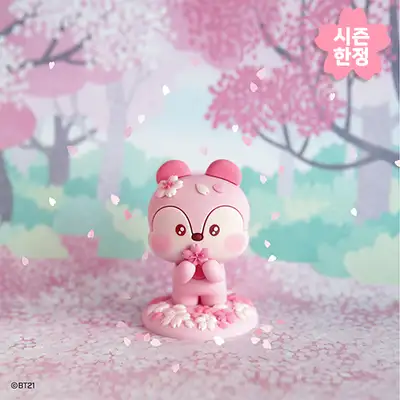BT21 フィギュア [チェリーブロッサム] - マン(MANG)