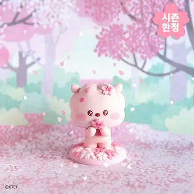 BT21 フィギュア [チェリーブロッサム] - RJ