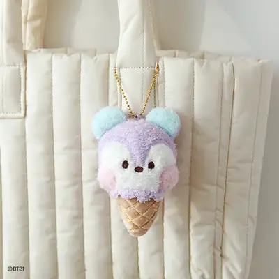 BT21 minini ぬいぐるみキーリング [アイスクリーム] - MANG