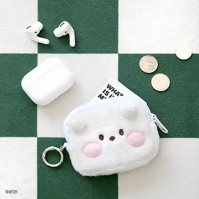 BT21 minini ぬいぐるみポーチ S - アルジェイ(RJ)