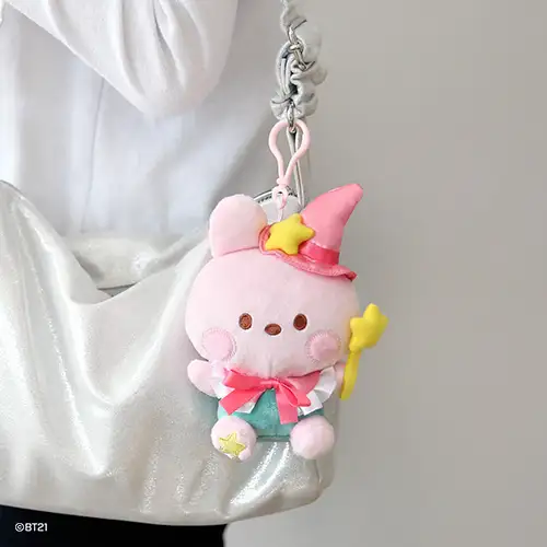 BT21 minini ぬいぐるみキーリング [魔法使い] - クッキー(COOKY) — 4