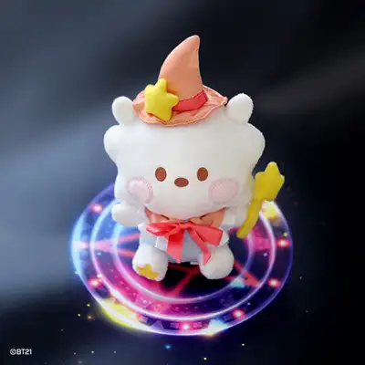 BT21 minini ぬいぐるみキーリング [魔法使い] - RJ(アールジェイ)